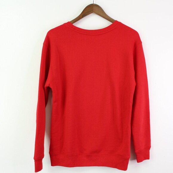 Wisconsin Script Graphic Crewneck Sweatshirt‎ Red Size S - Picture 5 of 5